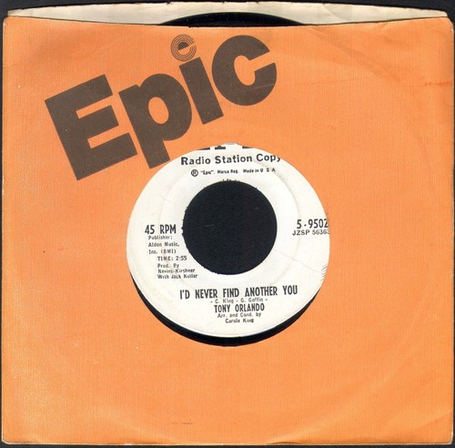 Tony orlando never - orlando, i’d