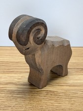 Ostheimer Holzspielzeug Bauernhof Schafbock Braun 11651