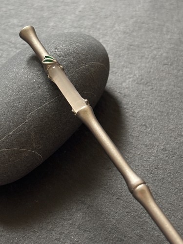 Haarstab bambusdesign metall - bambusdesign,