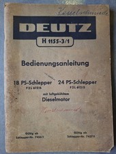 Deutz 1155 1 18ps - h, 1155-3/1