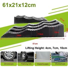 2x Kunststoff Auffahrrampe, 2T