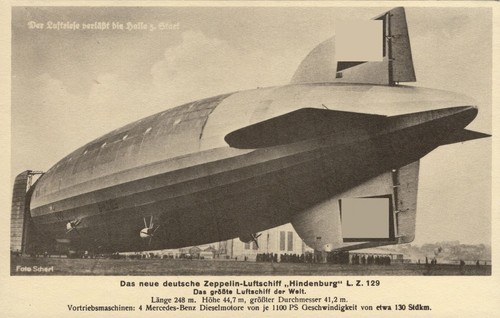 Zeppelin luftschiff - ak, zeppelin-luftschiff