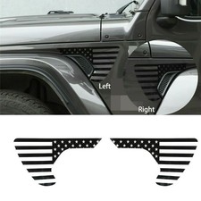 2 Stück Fender Aufkleber Zubehör für Jeep Wrangler JL/JT Gladiator 2018-2020 DE
