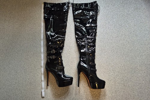 High heels stiefel overknees - heels,