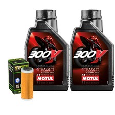 Set Service Öl Motul 300V