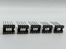 5x TRU COMPONENTS IC-Fassung IC-Sockel Rastermaß: 2.54 mm, 7.62 mm 10 Pol