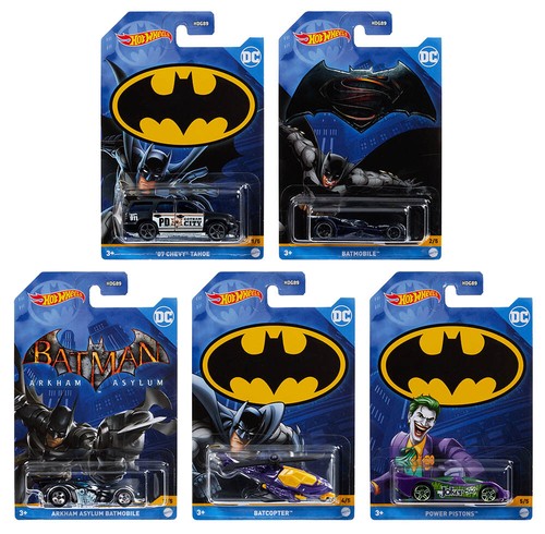 Batman set modellautos - 5,
