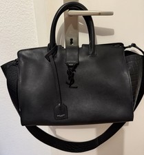Saint Laurent , YSL Downtown Schultertasche Schwarz , wie neu 