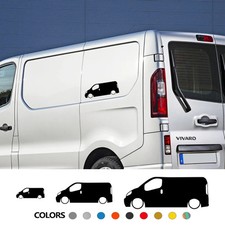 Van Silhouette Aufkleber für