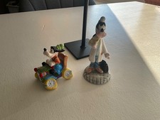 2 Goofy Porzellan- Figuren