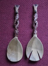 Salatbesteck Afrika GIRAFFE -2