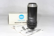 Minolta Mikroskop Adapter II “ Neuwertig “ mit OVP und Anleitung