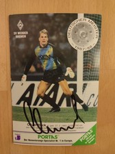 SV Werder Bremen - Autogrammkarte