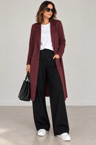 Damen jacke longblazer - damen,