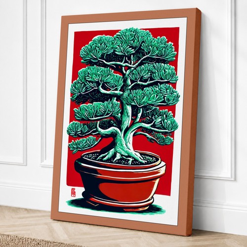 Bonsai rot botanisch - in,