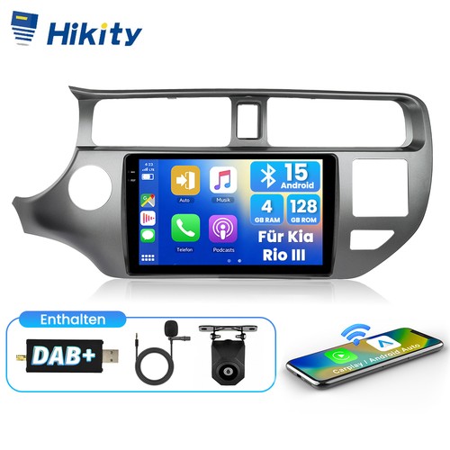 Dab 128gb android autoradio - dab+, 4+128gb