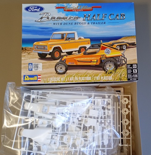 Bronco half cab with - cab,