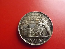 *Preussen Schützenmedaille Silber 1910 * Schloss Schönholz*ca.40mm(184)(Alb.5)