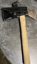 Axt Doppelaxt Doppelseitige Axt Beil Mit Scheide neu geschärft Survival Scharf