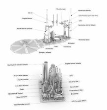 Peddinghaus 3 D Druck 1/72 72F308  U-Boot Typ 7 c Turm Innenteile