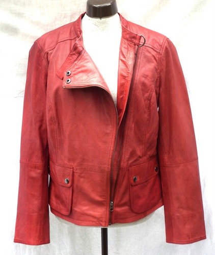 Lederjacke rot best - ,