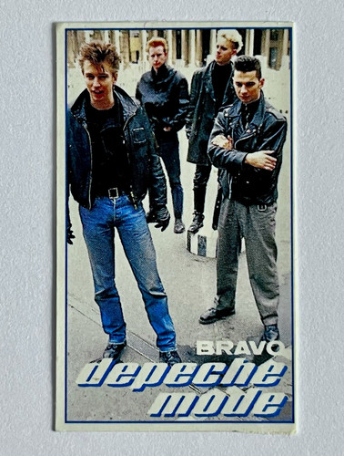 Depeche mode bravo - mode, sticker