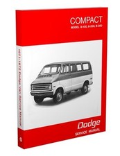 1971-1972 Dodge Van Reparatur