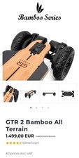 Evolve Gtx bamboo E Skateboard