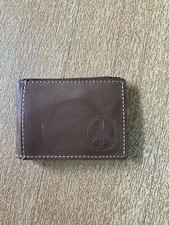 herren portemonnaie Leder Braun Neu