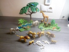 Playmobil Afrika Wasserstelle Löwen Affen Akazie Gnu Giraffe Elefant Wildtopia