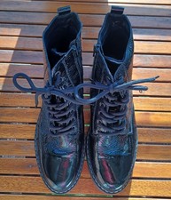 NEU Damenschuh hoch schwarz