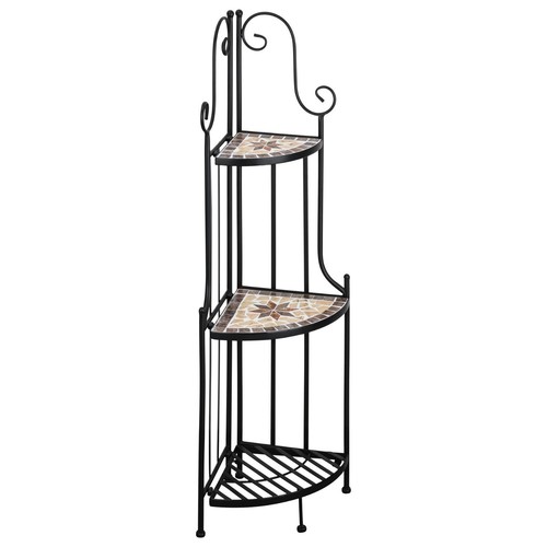 Kleines eckregal stehend 115cm - kleines,