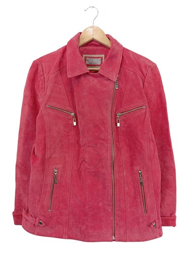 Canda lederjacke damen - canda, pink