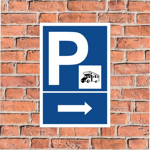 Parkplatz schild wohnmobil - parkplatz-schild,