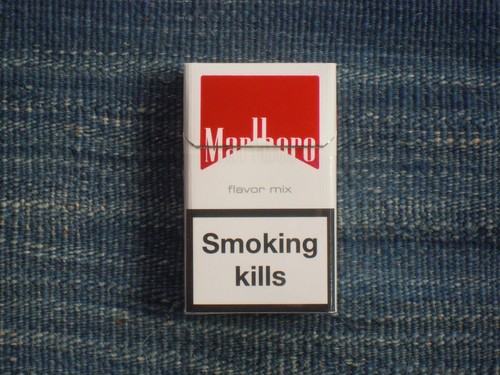 Alte schachtel marlboro - schachtel,