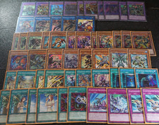 Yugioh GLADIATORUNGEHEUER Deck (15 Extra, Retiari Versuchstiger Nerokius UVM) !