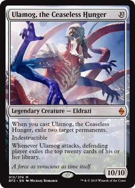 Magic mtg ulamog - -, ulamog,