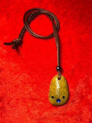 Handgemachte kette kieselstein - handgemachte, kette,kieselstein