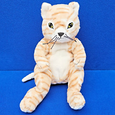 IKEA KATZE GOSIG KATT WEICH STOFFTIER 30 CM KUSCHELTIER GINGER STRIPE TABBY CAT