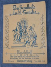 Der Sendbote  der hl. Familie