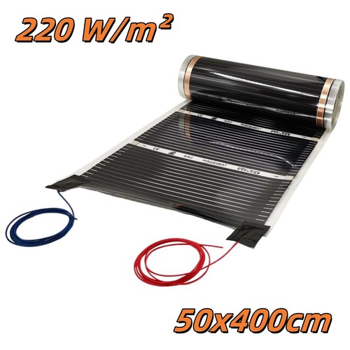 Infrarot heizfolie 50cm breit - heizfolie,
