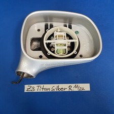 BMW Z3 Roadster Seiten Außen Spiegel Kappe Gehäuse RECHTS Titan Silber + Motor