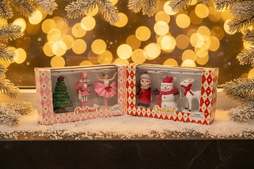 Weihnachtsdeko figuren set - weihnachtsdeko,