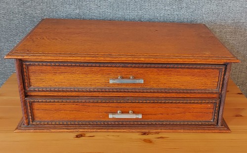 Vintage eiche aufbewahrung - eiche,