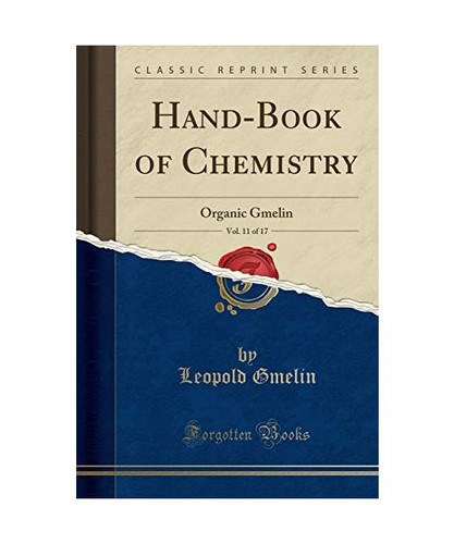 Hand book chemistry - hand-book, of