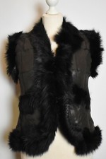 Tolle Damen Lammfellweste Kurz