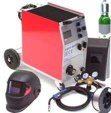 Schutzgasschweißgerät Combi 200 incl. 2 kg Alu-Draht + 10l Flasche Alu Set MIG