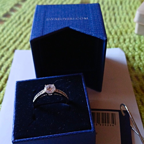 Swarovski verlobungs ring - verlobungs,