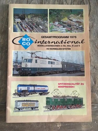 Roco modelleisenbahn katalog - roco,