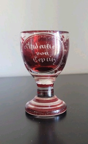 Andenken glas teplitz - andenken,
